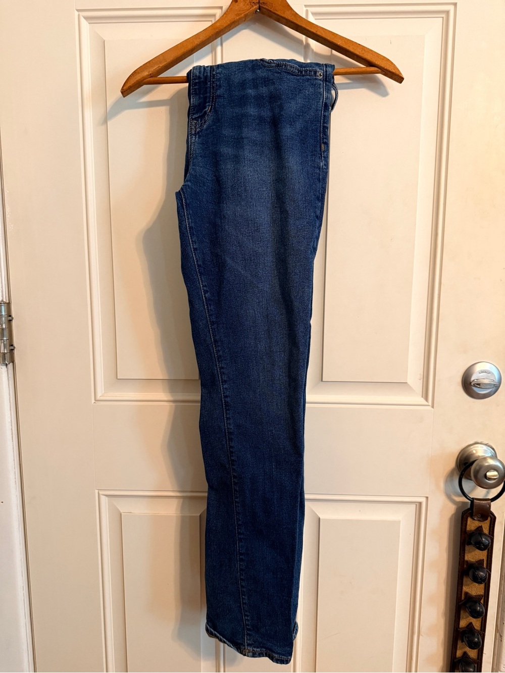 Old Navy Dark Blue Kids Straight-Leg Jeans
